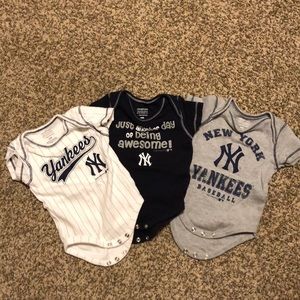 Yankee onesie’s 0-3 months